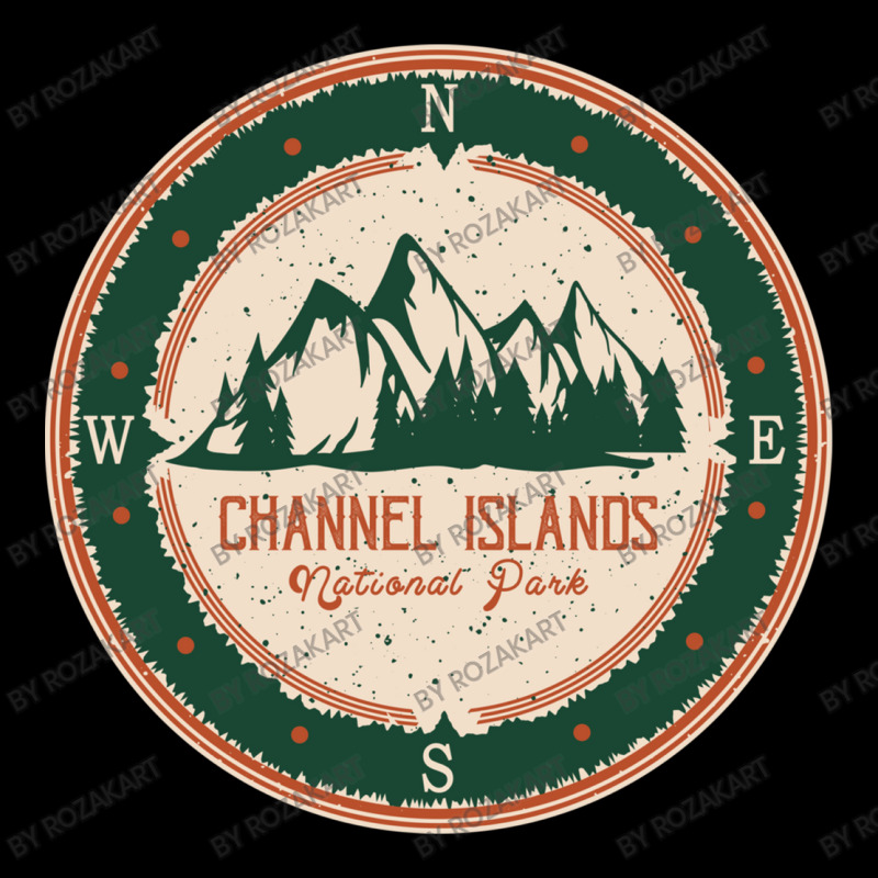 Channel Islands National Park Retro Compas Sign Kids Cap by RozakArt | Artistshot