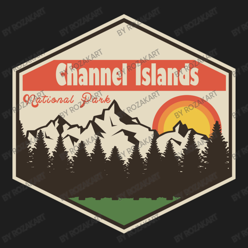 Channel Islands National Park Classic T-shirt by RozakArt | Artistshot