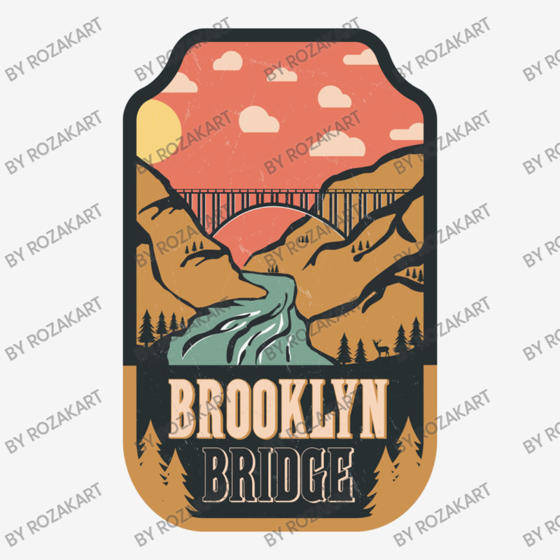 Brooklyn Bridge   Retro Design Skinny Tumbler | Artistshot