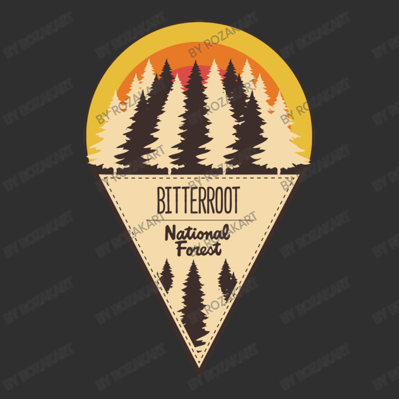 Bitterroot National Forest Adjustable Cap - Leatherette Patch by RozakArt | Artistshot