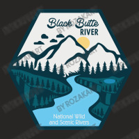 Black Butte River, National Wild And Scenic River Ladies Fitted T-shirt | Artistshot