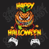 Ghosts Controller Halloween T-shirt | Artistshot