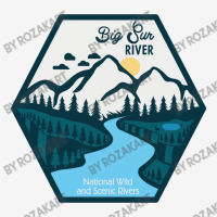 Big Sur River, National Wild And Scenic River Adjustable Cap | Artistshot