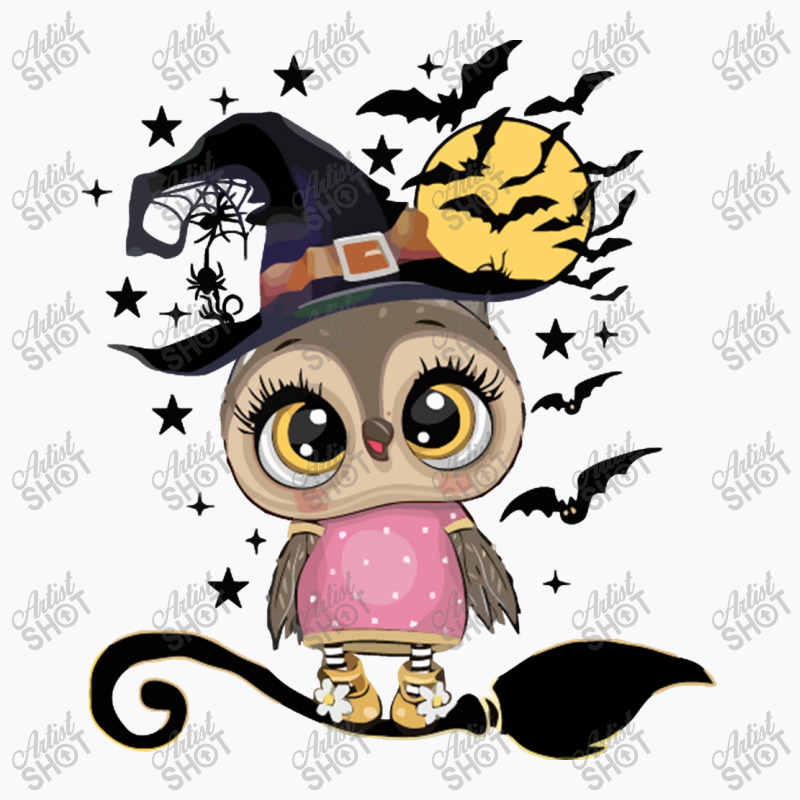 Halloween Owl T-Shirt by Syakiya | Artistshot