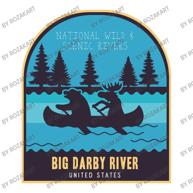 Big Darby Creek, National River In Usa Unisex Hoodie by RozakArt | Artistshot