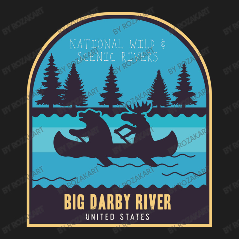 Big Darby Creek, National River In Usa Classic T-shirt by RozakArt | Artistshot