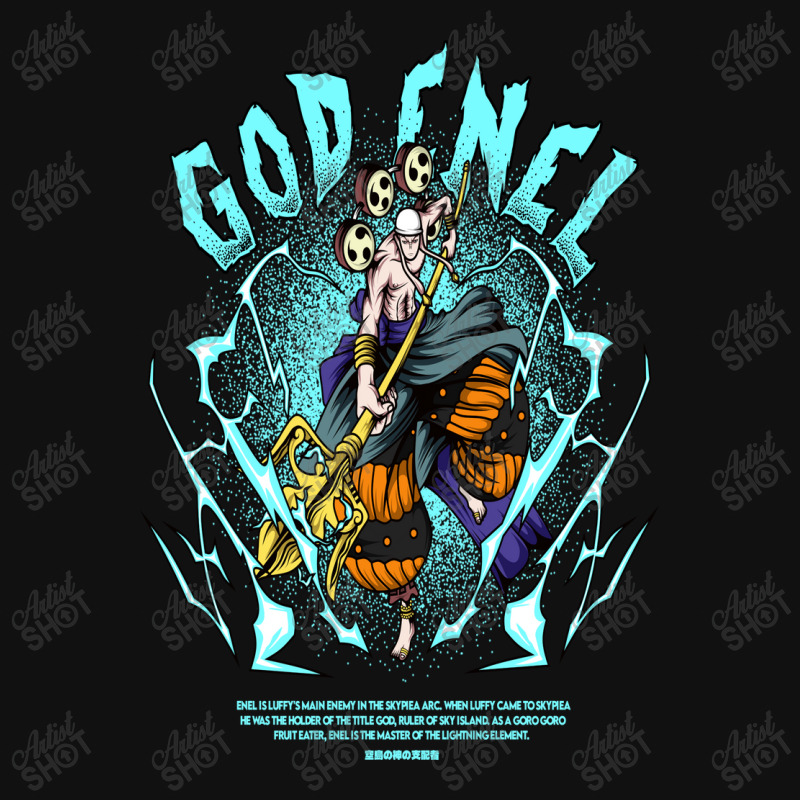 God Enel Portrait Canvas Print | Artistshot