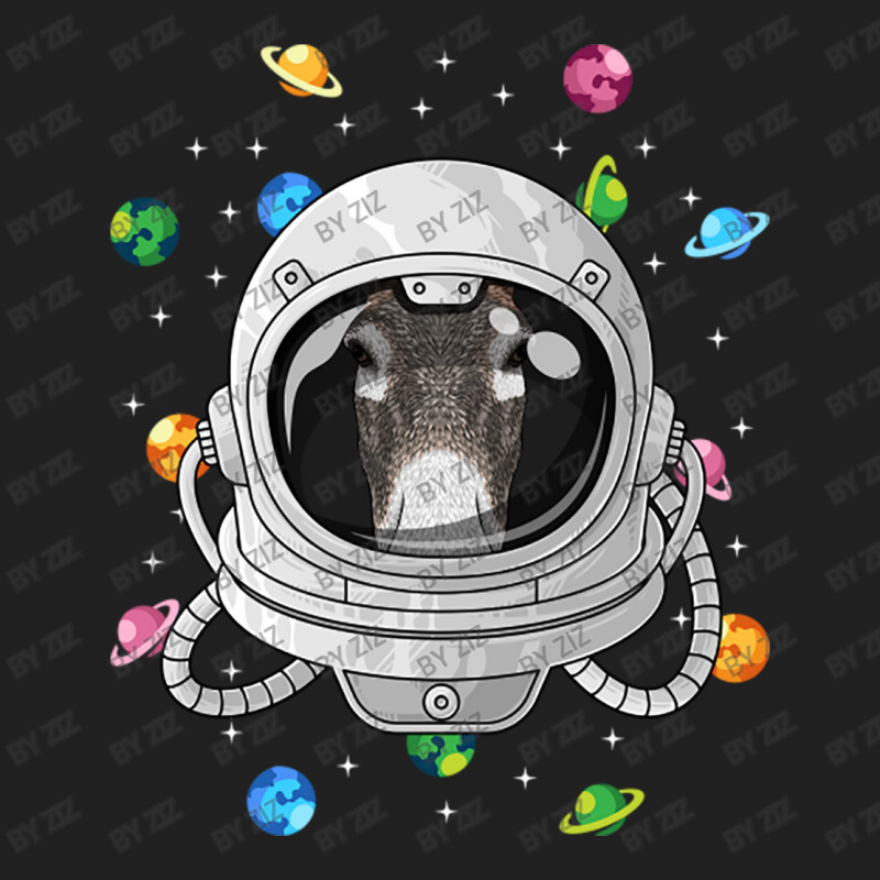 Donkey Astronaut Animal Deep In Space Cosmic Unive Ladies Polo Shirt by Ziz | Artistshot