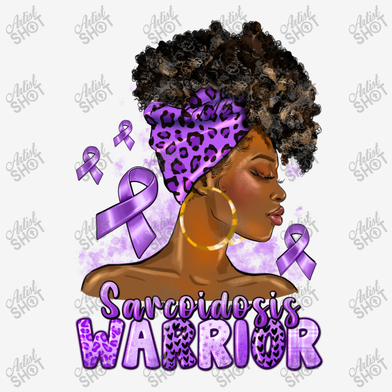 Afro Woman Sarcoidosis Cancer Warrior Graphic T-shirt | Artistshot