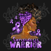 Afro Woman Sarcoidosis Cancer Warrior Flannel Shirt | Artistshot