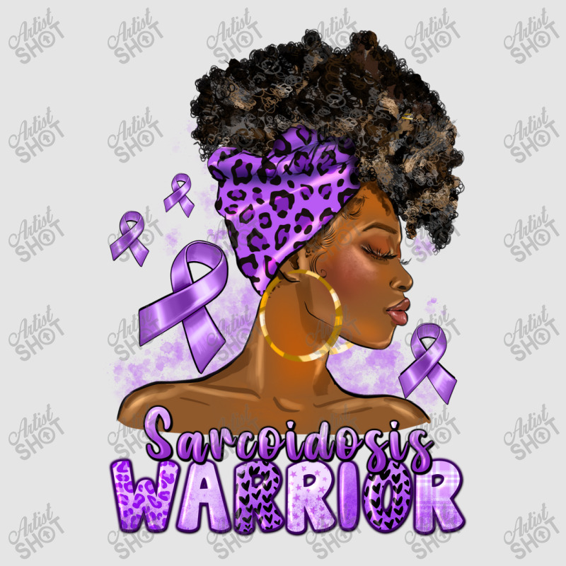 Afro Woman Sarcoidosis Cancer Warrior Exclusive T-shirt | Artistshot