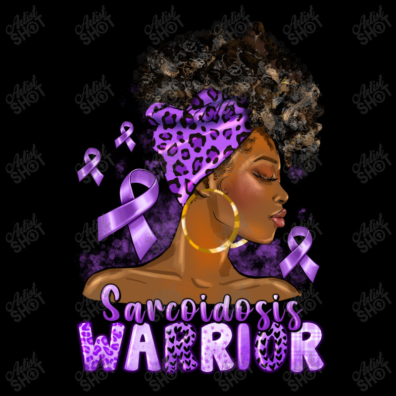 Afro Woman Sarcoidosis Cancer Warrior Lightweight Hoodie | Artistshot