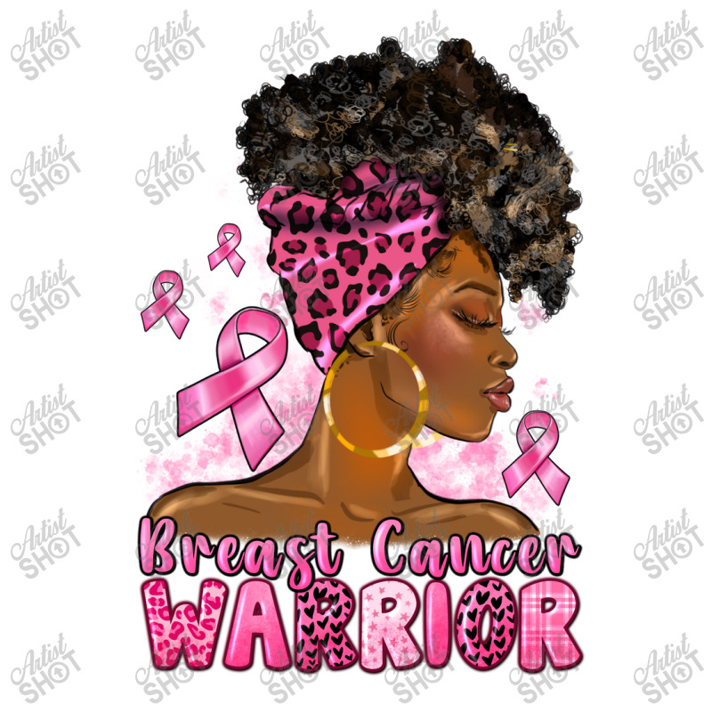 Afro Woman Breast Cancer Warrior 3/4 Sleeve Shirt | Artistshot