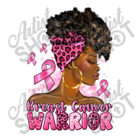 Afro Woman Breast Cancer Warrior Men's 3/4 Sleeve Pajama Set | Artistshot