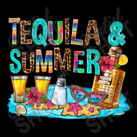 Tequila And Summmer Cropped Hoodie | Artistshot