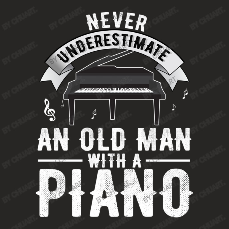 Piano Piano Music Gift For Pianist   Instrument Mu Ladies Fitted T-Shirt by ChuArt. | Artistshot