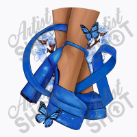 Colon Cancer Diva Blue Ribbon T-shirt | Artistshot