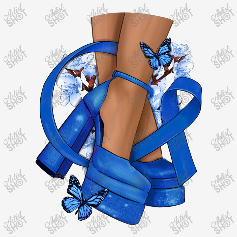 Colon Cancer Diva Blue Ribbon Graphic T-shirt | Artistshot