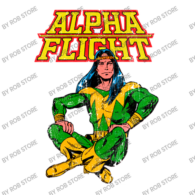 Alpha Flight Shaman Raglan Crop Top by Rob Store | Artistshot