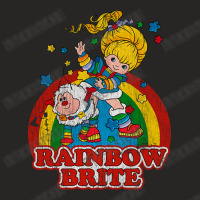 Distressed Rainbow Brite Ladies Fitted T-shirt | Artistshot