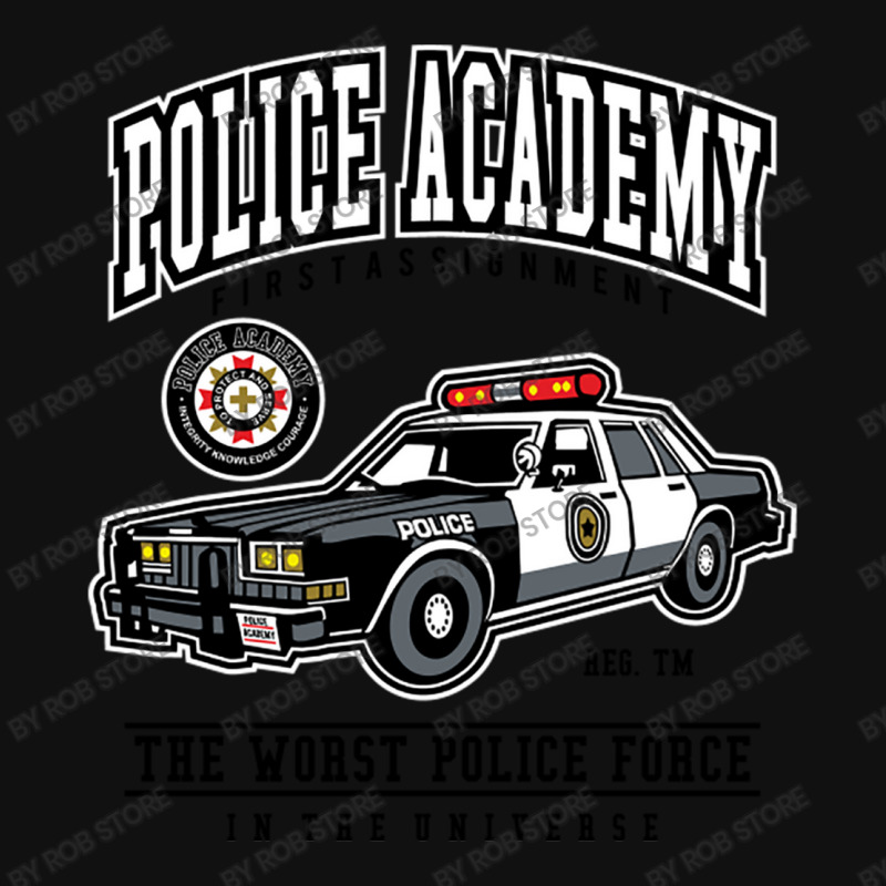 Police Academy Graphic T-shirt by Rob Store | Artistshot