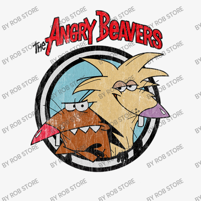 Vintage Angry Beavers Ladies Fitted T-Shirt by Rob Store | Artistshot