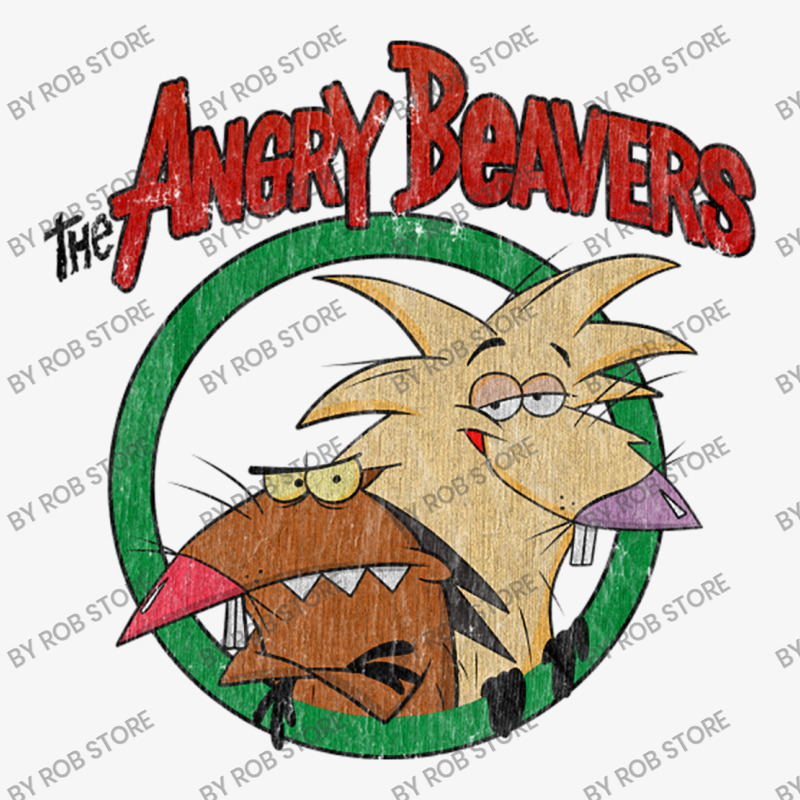 Vintage The Angry Beavers Ladies Fitted T-Shirt by Rob Store | Artistshot