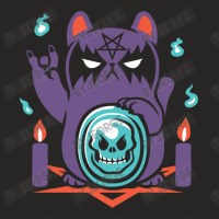 Bad Luck Satanic Cat Manekineko Ladies Fitted T-shirt | Artistshot