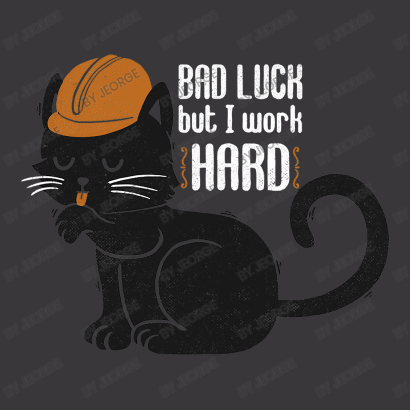 Bad Luck But I Work Hard Ladies Curvy T-Shirt by Jeorge | Artistshot