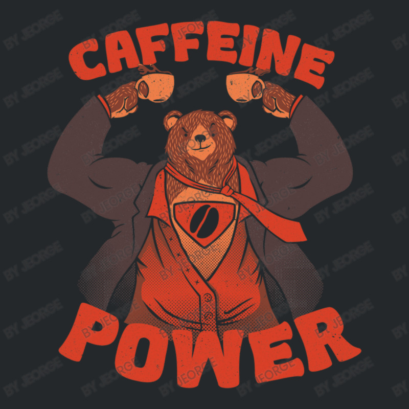 Bear Strong Caffeine Monday Crewneck Sweatshirt | Artistshot