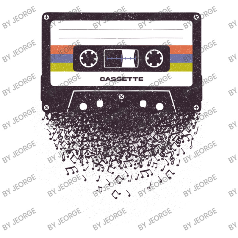 Cassette Swan Song Musical Notes Baby Tee | Artistshot