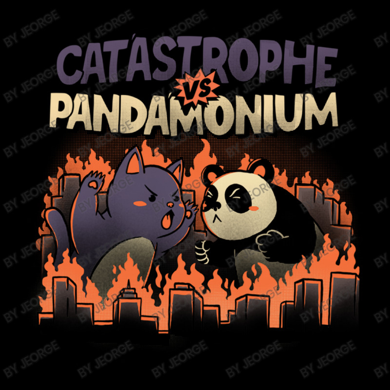 Catastrophe Vs Pandamonium Adjustable Cap by Jeorge | Artistshot