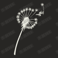 Dandelion Astronaut Flying Away Make A Wish Ladies Fitted T-shirt | Artistshot