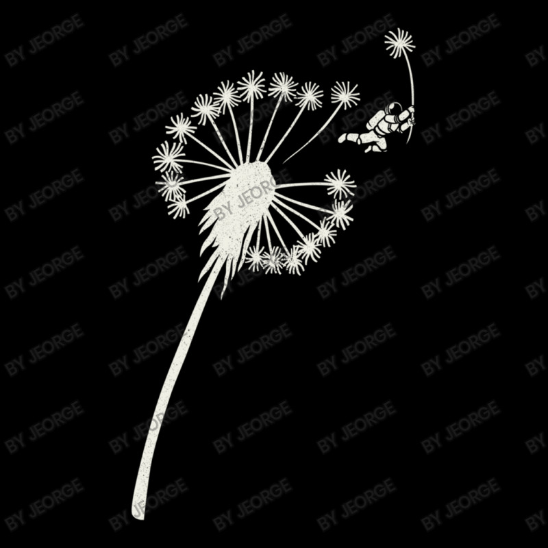 Dandelion Astronaut Flying Away Make A Wish Maternity Scoop Neck T-shirt by Jeorge | Artistshot