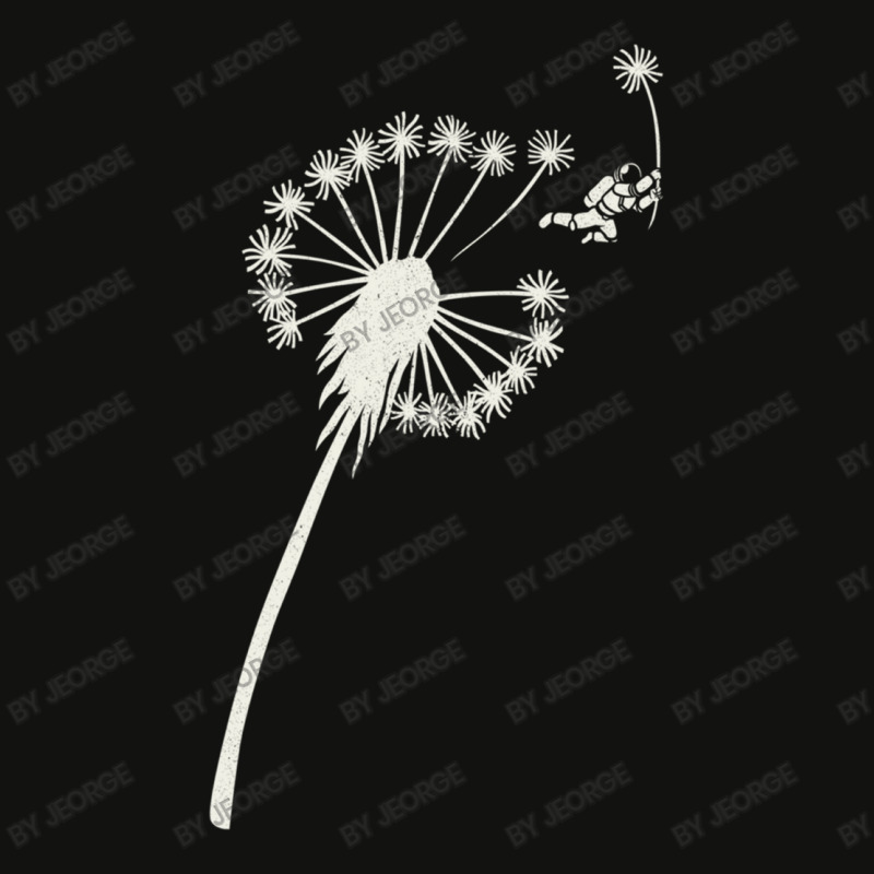 Dandelion Astronaut Flying Away Make A Wish Scorecard Crop Tee by Jeorge | Artistshot