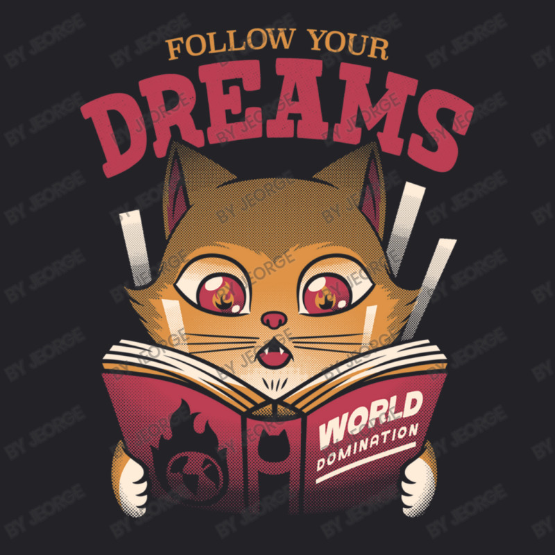 Follow Your Dreams Cat World Domination Youth Tee by Jeorge | Artistshot