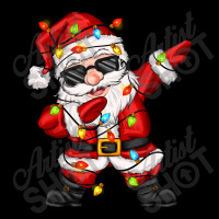 Dabbing Santa With Christmas Lights Long Sleeve Baby Bodysuit | Artistshot