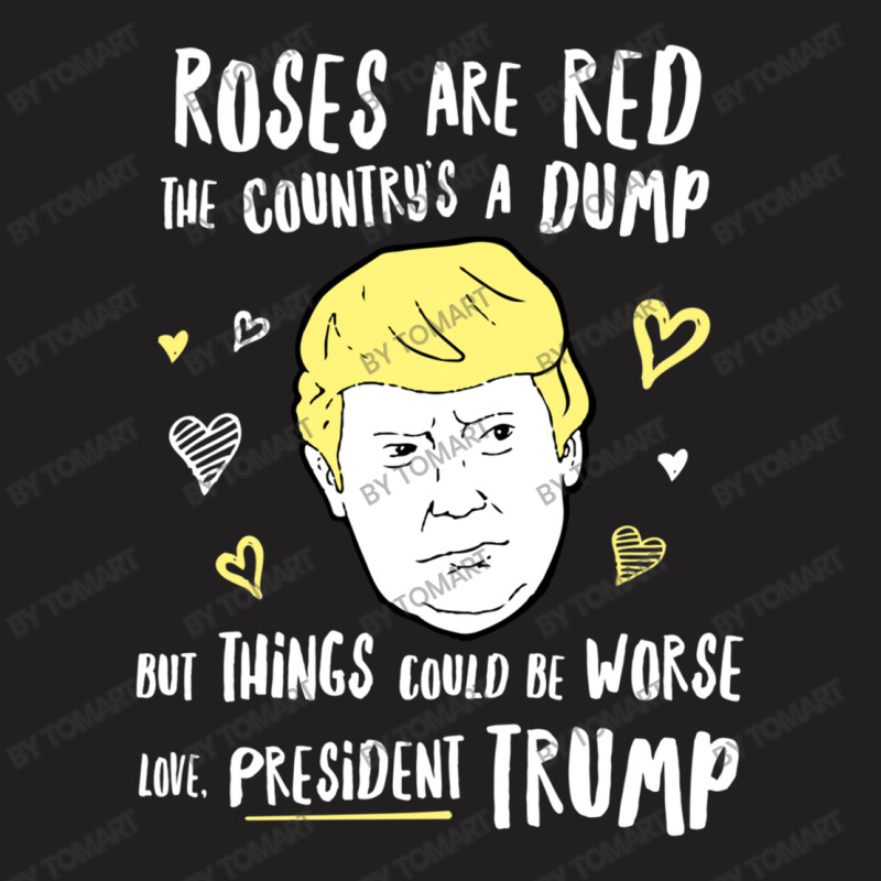 Donald Trump Valentines Day Card T-shirt | Artistshot