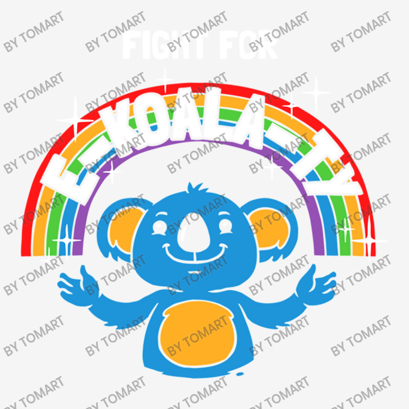 Fight For E Koala Ty Baby Bibs by TomArt | Artistshot