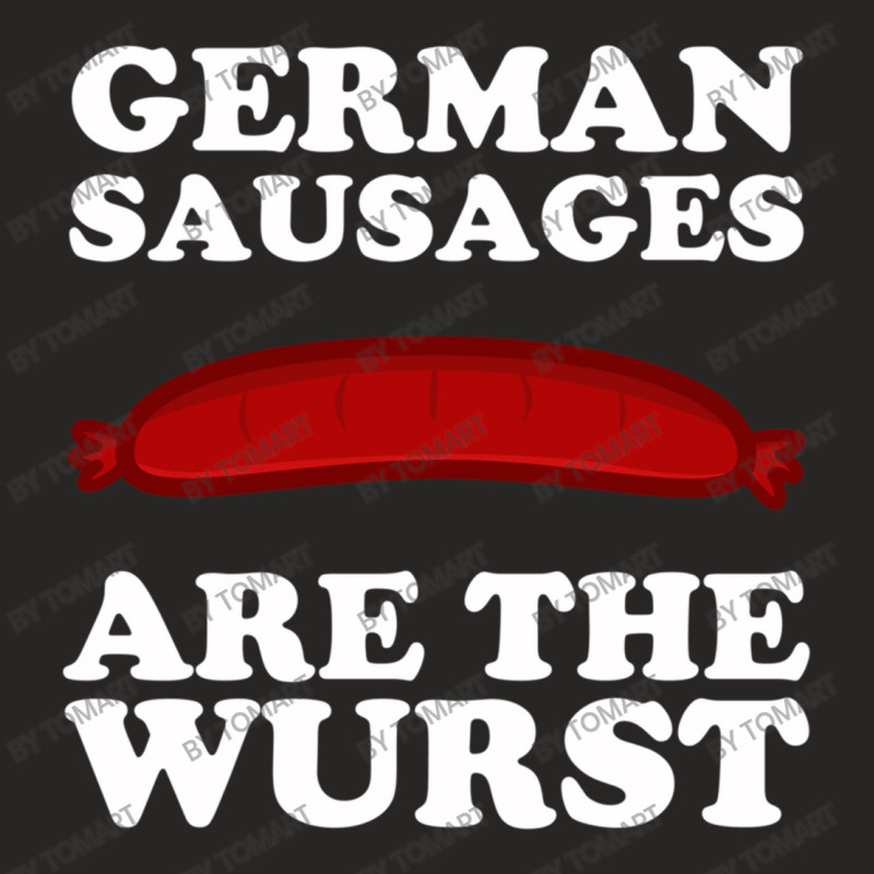 German Sausages Are The Wurst Ladies Fitted T-Shirt by TomArt | Artistshot