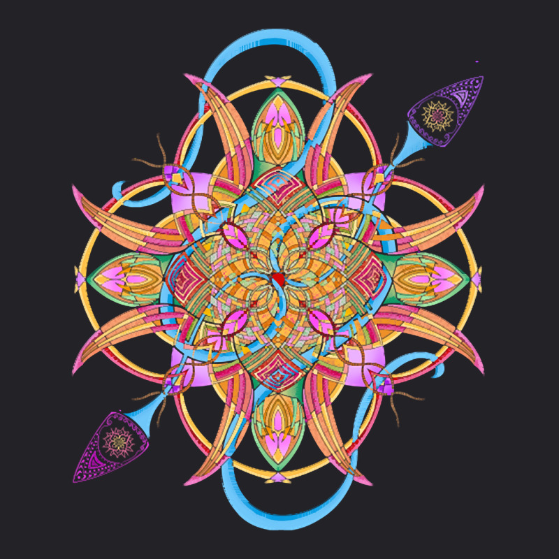 Mandala T  Shirt Tailed Mandala T  Shirt Youth Tee | Artistshot