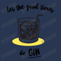 Let The Good Times Be Gin Ladies Denim Jacket | Artistshot