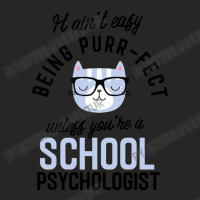 School Psychologist Cat Gifts For Cat Lovers   It Ladies Fitted T-shirt | Artistshot