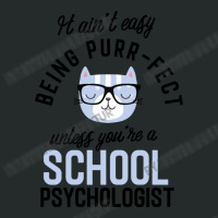 School Psychologist Cat Gifts For Cat Lovers   It Women's Triblend Scoop T-shirt | Artistshot