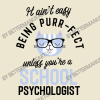 School Psychologist Cat Gifts For Cat Lovers   It Cropped Hoodie | Artistshot