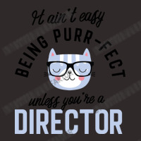 Director Cat Gifts For Cat Lovers   It Ain T Easy Racerback Tank | Artistshot