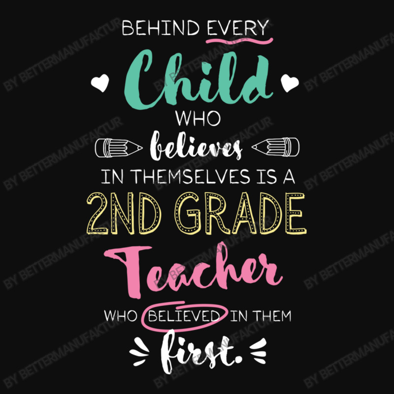 Great 2nd Grade Teacher Who Believed   Appreciatio Crop Top by BetterManufaktur | Artistshot