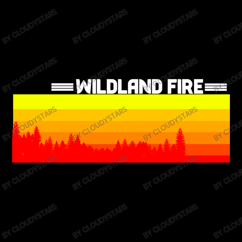 Wildland Fire Landscape Cropped Sweater by CloudyStars | Artistshot