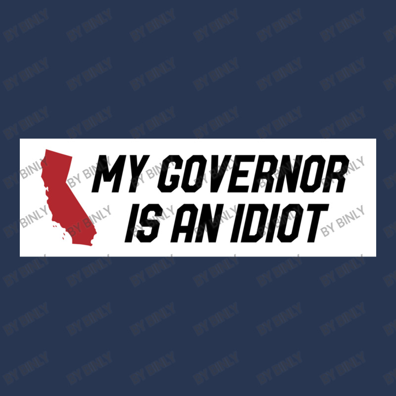 My Governor Is An Idiot California Ladies Denim Jacket by binly | Artistshot