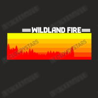 Wildland Fire Landscape Ladies Fitted T-shirt | Artistshot